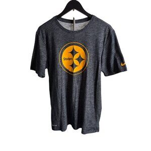 NFL Team Apparel The Nike Tee Dri-Fit Men's Pittsburgh Steelers Tee Shirt M